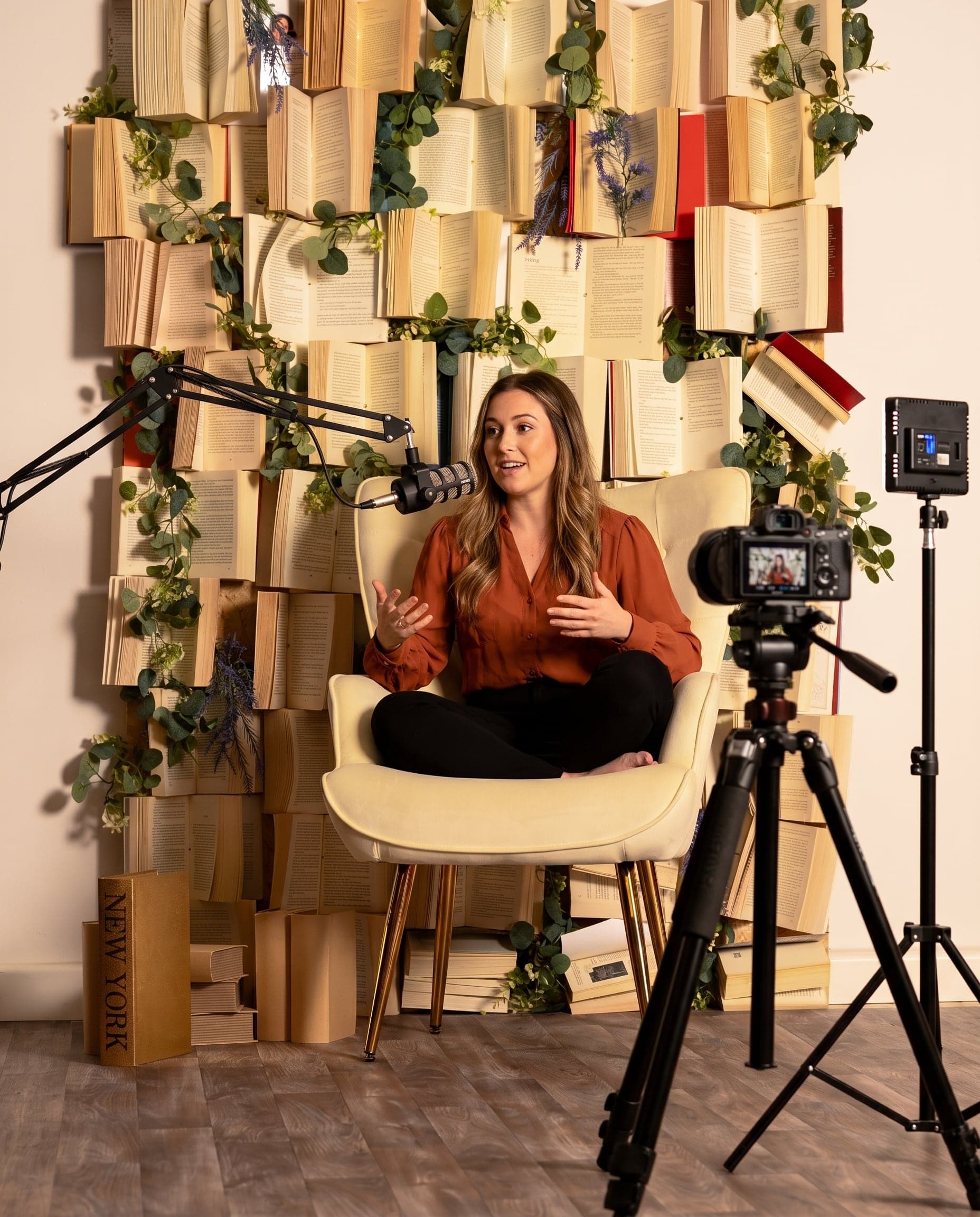 Content- und Videoproduktion im Studio